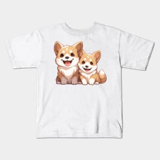 Cuddle Up with Corgis Kids T-Shirt